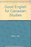 Good English for Canadian studies