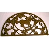 Cast Iron Horse Doormat by iwdsc