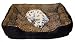 WILMA dog bed - dog cushion XL 43'' x 34'' leopard #2052N-19
