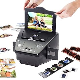SVP 3-IN-1 Digital Photo Slide Film Scanner (SVP PS-9000) by SVP
