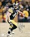 Troy Polamalu Autographed Pittsburgh Steelers 8x10 Photo