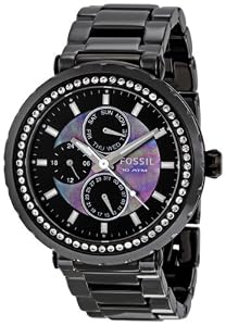 Fossil Ceramic Multifunction Ladies Watch CE1009