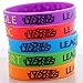 League of Legends Top Jungle ADC Mid Support Silicone Bracelet 5pcs/Set