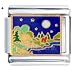 Jewelry : Night Star And Moon Sky Italian Charm Bracelet