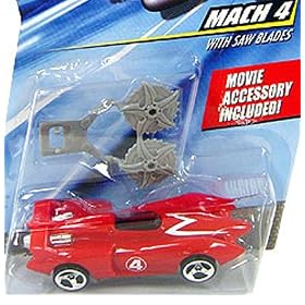 Speed Racer 1:64 Die Cast Hot Wheels Car Mach 4 with Saw Blades by item_name