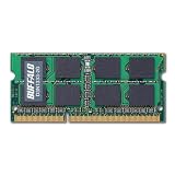 BUFFALO ノートPC用増設メモリ PC3-10600(DDR3-1333) 2GB D3N1333-2G/E
