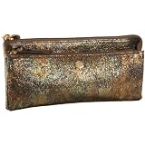 Lodis Athena Rachel Double Zipper Clutch