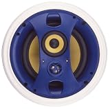 JA Audio 8 Fiberglass 2-Way 100 Watt Round In-Ceiling Speakers (Pair)