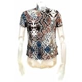 Roberto Cavalli - Roberto Cavalli Hand Printed Exotic Tee