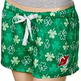 NCAA New Jersey Devils Ladies Kelly Green Colleen Boxer Shorts (Medium)