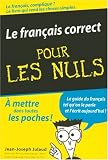 Revue First  / Le français correct