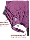 Horse Lycra Shoulder Guard Slinky -Burgundy -X-Large
