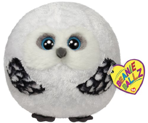 Ty Beanie Ballz Hoots Owl Plush