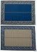 RV Patio Camping Outdoor Mat Classical 9x12 Blue/RA3