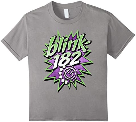 Kids Blink 182 Rock Band T-Shirt 4 Slate