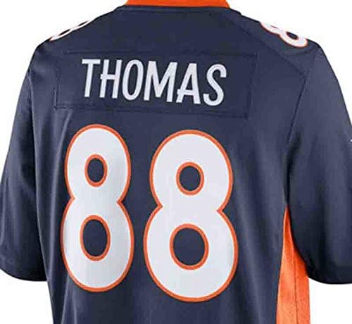 2016 Superbowl Denver Broncos 88 Demaryius Thomas Customized Game Blue Youth Jerseys SIZE XL