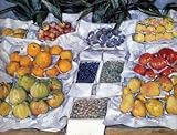 12X16 inch Caillebotte Gustave Fruit Displayed On A Stand 1881-82