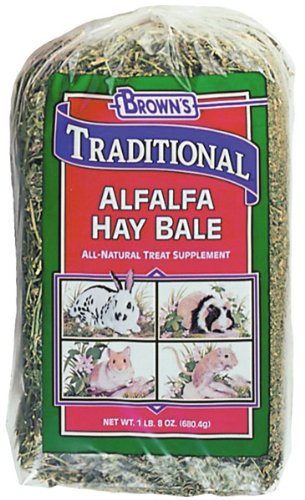 FM Brown’s Falfa Cravins Alfalfa Hay Bale for Small Animals