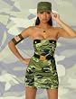 Camoflage Cutie Costume