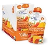 Plum Organics Baby Second Blends Hearty Veggie Meal, Butternut Squash, 3.5 Ounce