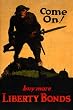 Come On, Buy More Liberty Bonds World War I Poster Photograph - Beautiful 16"x20" Photographic Print from the Library of Congress Collection