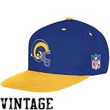 Mitchell & Ness Los Angeles Rams/St. Louis Rams Throwbacks Wool 2 Tone Snapback Hat One Size Fits All