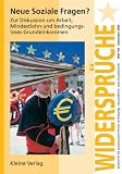 Neue Soziale Fragen?