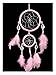 Betterdecor Handmade Dream Catcher with Feathers Car or Wall Hanging - Pink