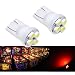 PA 25PCS #555 T10 4SMD LED Pinball Machine Light Bulb Red-6.3V