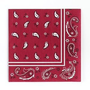 Click to buy Western Bandana Lunch Napkins (16) Party Suppliesfrom Amazon!