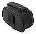 DURAGADGET Black Neoprene Lightweight Zip-Locked Camera Carry Case with Accessories Space for HTC RE Action Camera
