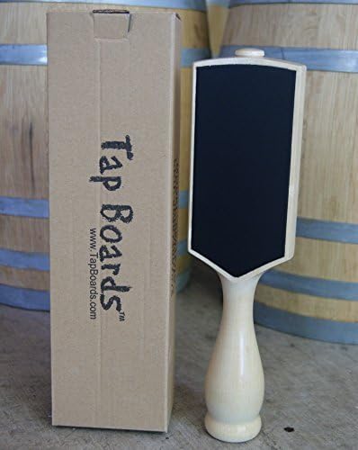 The ORIGINAL Two Sided Chalkboard Tap Handle (Natural) - Tap Boards™