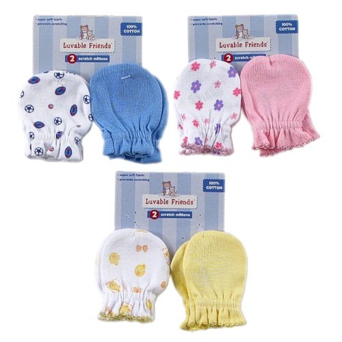 Store 2-Pack Scratch Mittens