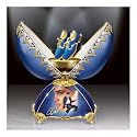 Blue Suede Shoes: Elvis Tribute Collectible Egg Shaped Music Box