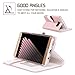 Galaxy Note 7 Case, Samsung Galaxy Note 7 Case, Note 7 Case, FYY [RFID Blocking wallet] 100% Handmade Wallet Case Stand Cover Credit Card Protector for Galaxy Note 7 Rose Gold