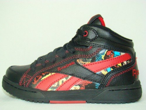 Reebok Marvel Comics Mid Spiderman Kinderschuh 