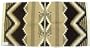 Mayatex Saddle Blanket - Wool Durango 36 x 68 - Sand and Black