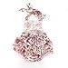 D.LIN Baby Girl's Ruffles Romper Dresses Summer Clothing