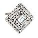 Blue Topaz Ring set in .925 Sterling Silver Size 8
