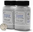 Potassium Hydroxide "Caustic Potash" / Fine Flakes / 8 Ounces / 99% Pure / Food Grade / SHIPS FAST FROM USA
