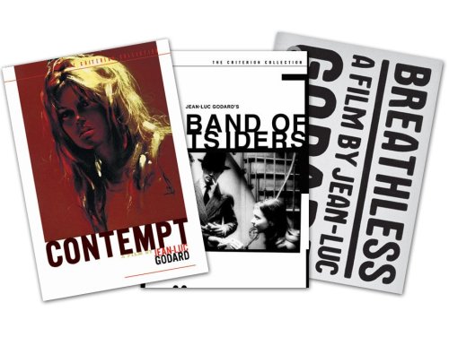Criterion Collection Director Series - Jean-Luc Godard (Band Of Outsiders / Contempt / Breathless) - Amazon.com Exclusive
