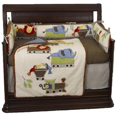 Cotton Tale Designs Animal Tracks 4-Piece Crib Bedding Set