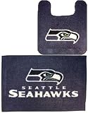 Seattle Seahawks Two Piece Bath Rug Set at Amazon.com