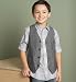 (Parent_T877312A) Autograph Pure Cotton Check Shirt & Waistcoat in Miscellaneous