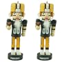 Green Pack Packers Mini Nutcracker Ornament Set