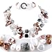 AugustinaJewelry Double Strand Necklace made of Freshwater Cultured Pearls and Stones *** AugustinaJewelry Special Design !
