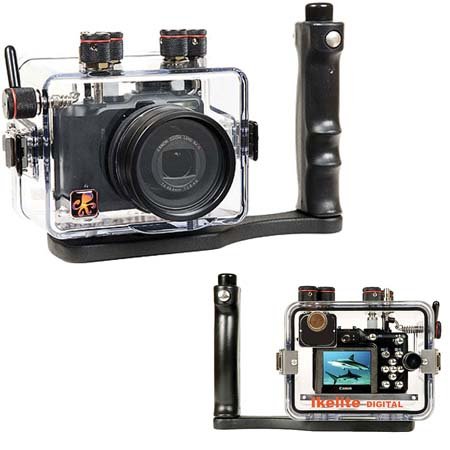 Ikelite Underwater Camera Housing for Canon Powershot G-9 Digital Camera