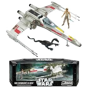 Star Wars X-Wing Fighter Vehicle with Luke Skywalker Figure