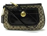 AUTHENTIC COACH ERGO PATENT LEATHER SIGNATURE WRISTLET 41120