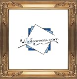 2-1/4 Mirror with Antique Gold Frame